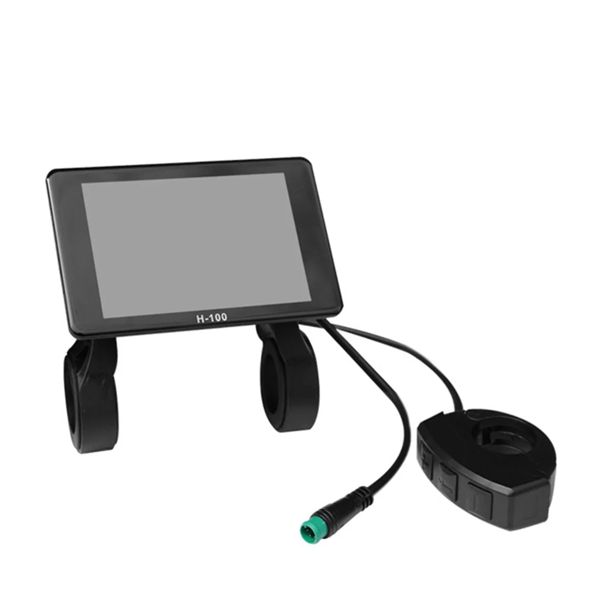 

【Lowest-Price!】Electric Bicycle Display H-100 LCD Display Control 24V - 72V Speed Meter 5pin Speedometer SM Connector