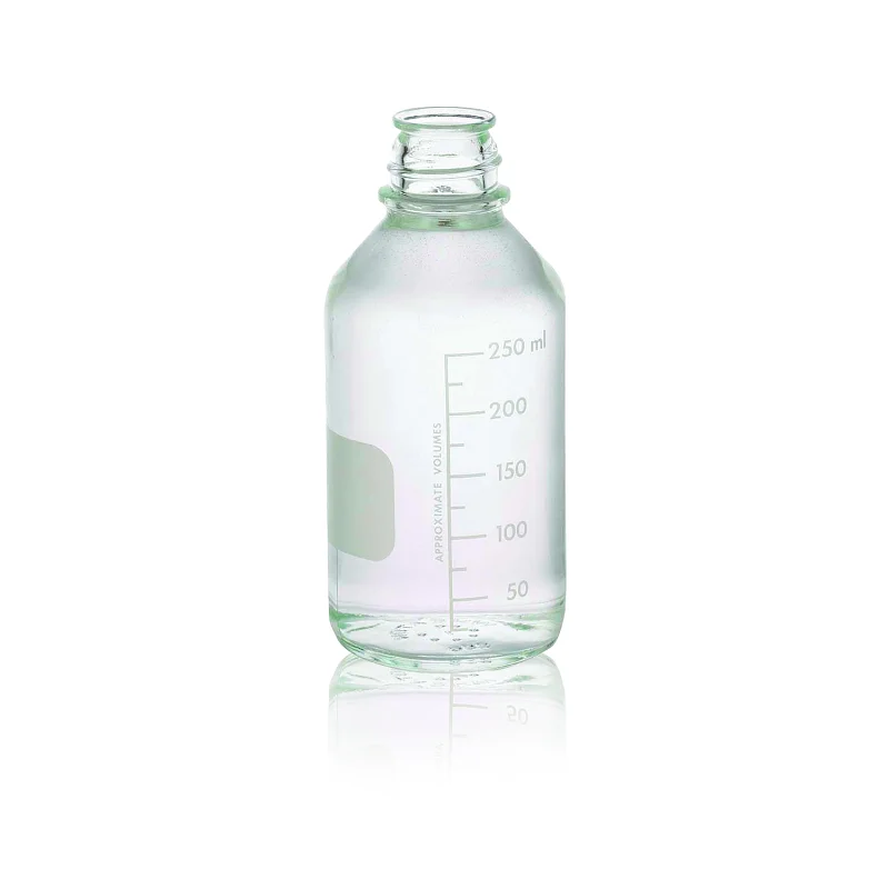 WHEATON® Graduated, Clear, Media / Lab Bottle