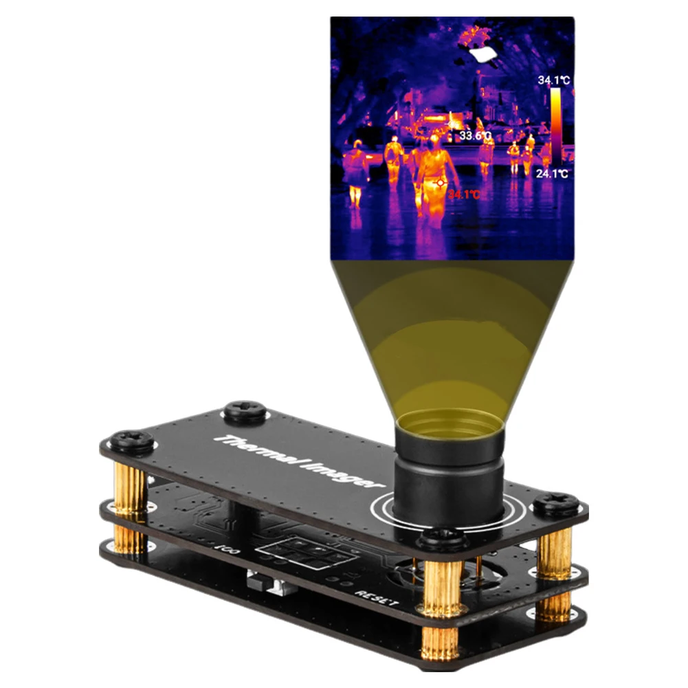 Type-C Mobile Thermal Imager -20~1000°C 32*32 Pixels Thermal Imaging Camera APP Control Thermal Camera for Android Mobile Phone