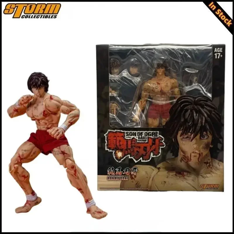 

Exclusive Hot Item Storm Collectibles Hanma Baki 1/12 Super-movable Injured Model In Stock Fast Delivery Limited Collectible