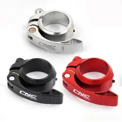 CNC Bicycle accessories Fit  Folding Bike Saddle Clamp Seatpost 33.9 34.9 Seat Post Clamps Cycling Parts