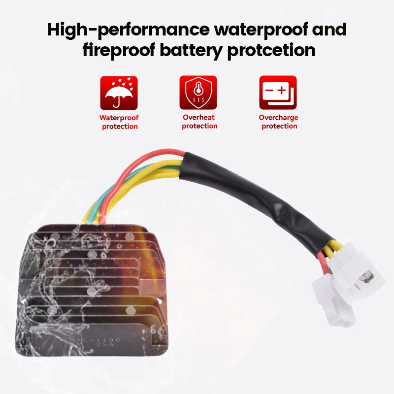 32800HN9101 منظم جهد الدراجة النارية المعدل لـ Hyosung GV650 GV Mirage Comet 650 GV650 GTS650 GV250 GTR250 2007-2013 #3