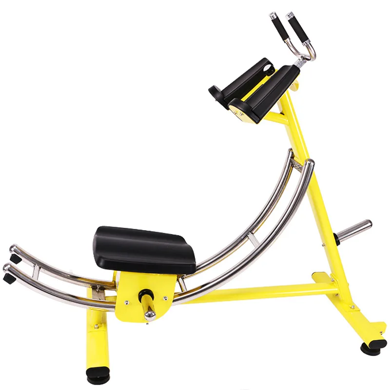 Home abdominal muscle roller trainer with hanging bell and multifunctional waist beauty machine