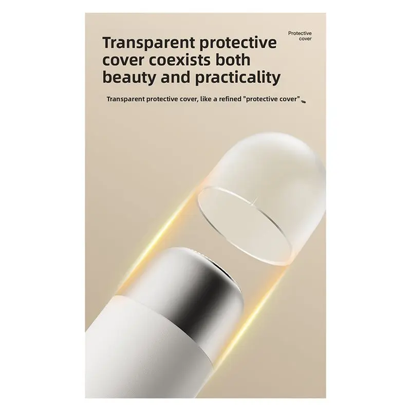 AT28-الكهربائية الشعر المتقلب للرجال الأنف السوالف الحواجب اللحية 2 في 1 مقص الشعر ماكينة حلاقة قابلة للشحن غير مؤلم جديد