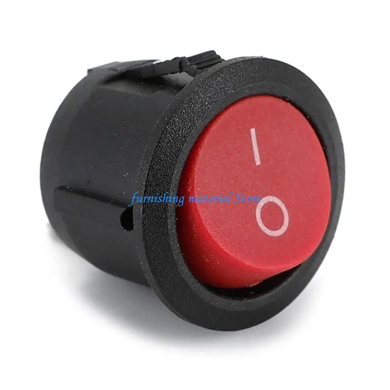 y5gd 5pcs مفاتيح الطاقة 2 دبوس 2 posit الموضع مفاتيح تبديل Rocker تثبيت بسهولة