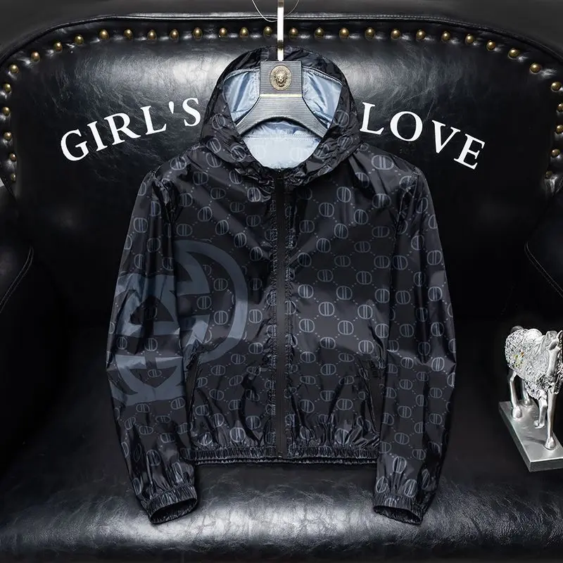 

New summer thin jacket sunscreen men's outdoor summer men's