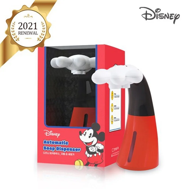 

Spot Disney Cartoon Automatic Induction Contact-free Mickey Shape Children's Baby Soap Dispenser Machine Foam Intelligent Gift