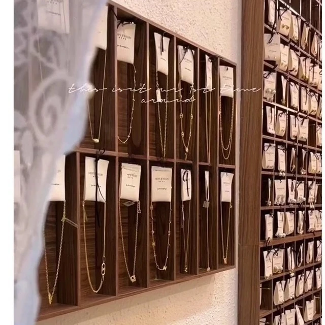 Jewelry store  hanging board hole plate jewelry earrings studs hairpin display earrings necklace rack