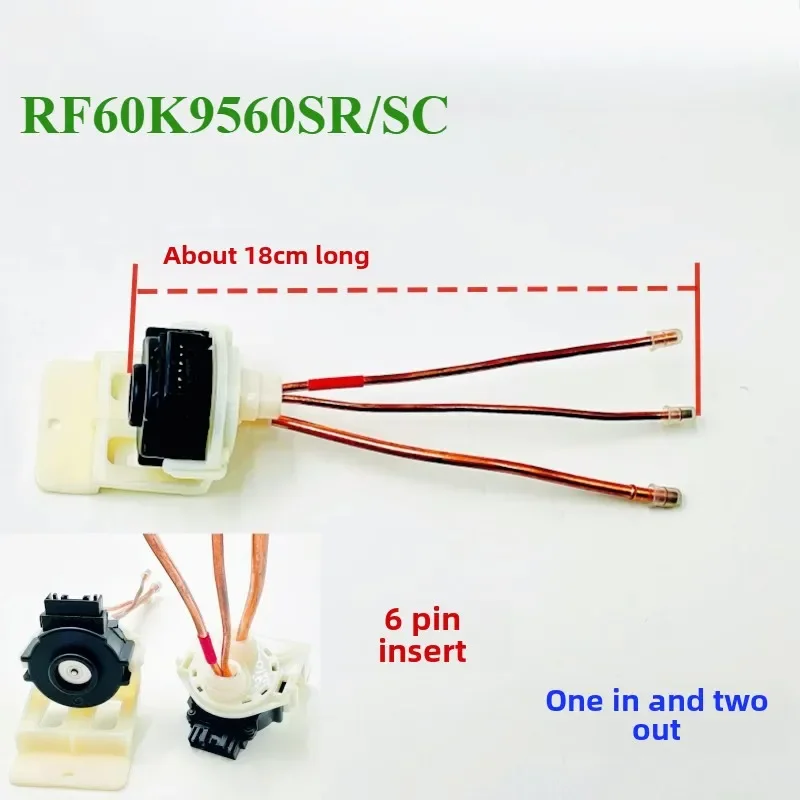 1 pieza para válvula solenoide de refrigerador Samsung RF60K9560SR/SC Accesorios
