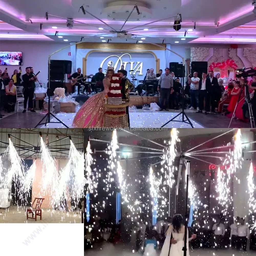 Wedding Decoration Centerpiece Dance Event Supplies Prop Party Stage Backdrop Decor Equipment Restaurant Firework Pyrotechnic Dj