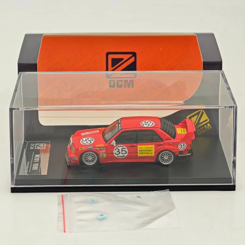 New DCM 1/64 Alloy W201 190E Replica Car Model Figurine - Collectible, Adult Decorative Item, Boys' Gift