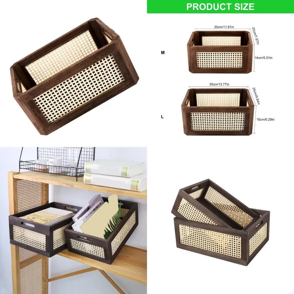 

Multipurpose Handwoven Storage Basket Designs for Cabinets Convenient for Home Decoration and Storage Solution X3UC