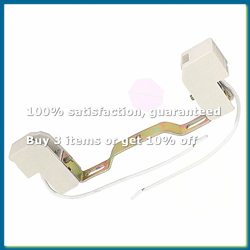 ●R7S Bulb Socket Lamp Holder Connector Metal ceramics Handle For Flood Light, 118Mm