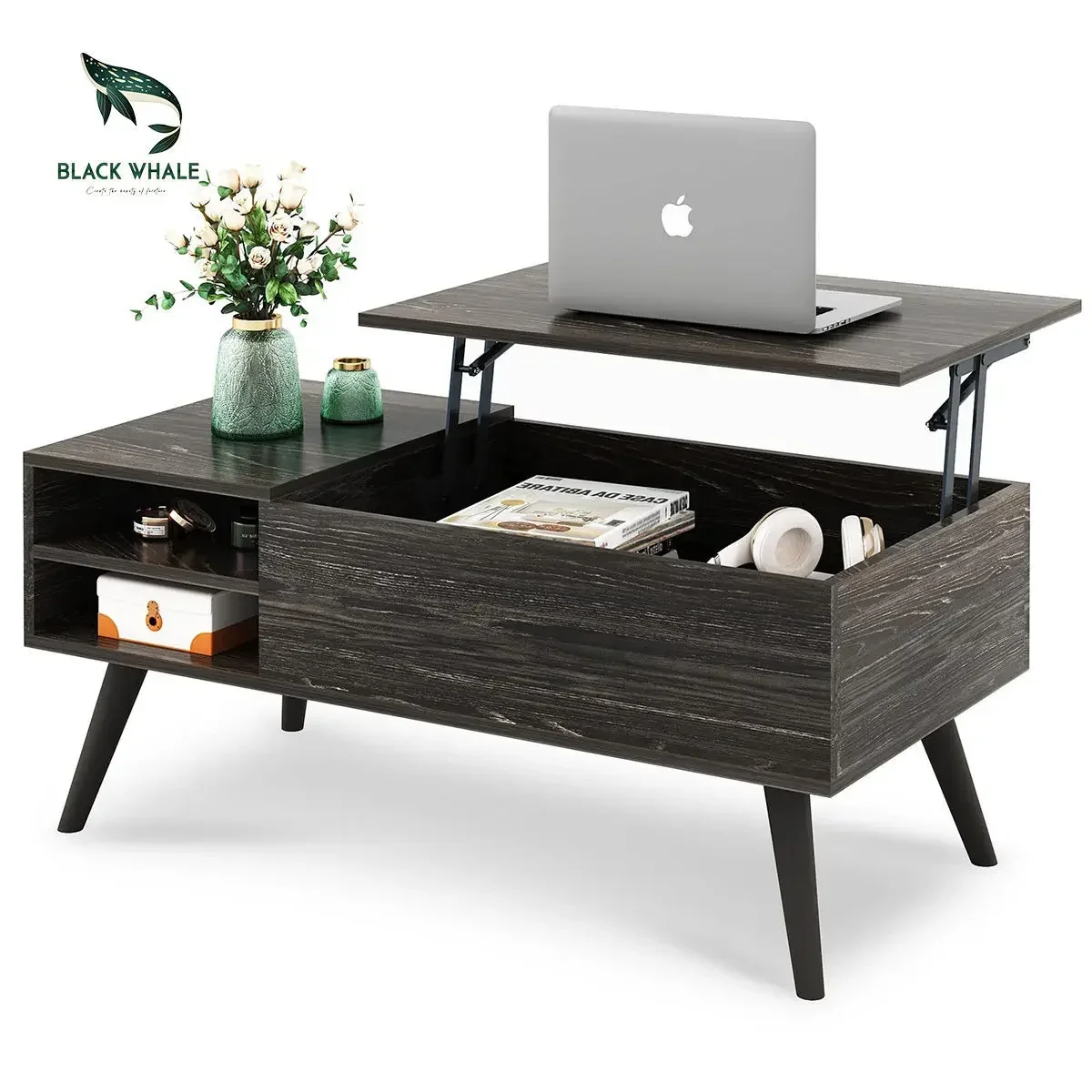 Cross border supply Amazon panel furniture factory, coffee table, simple storage, elevator living room wholesale
