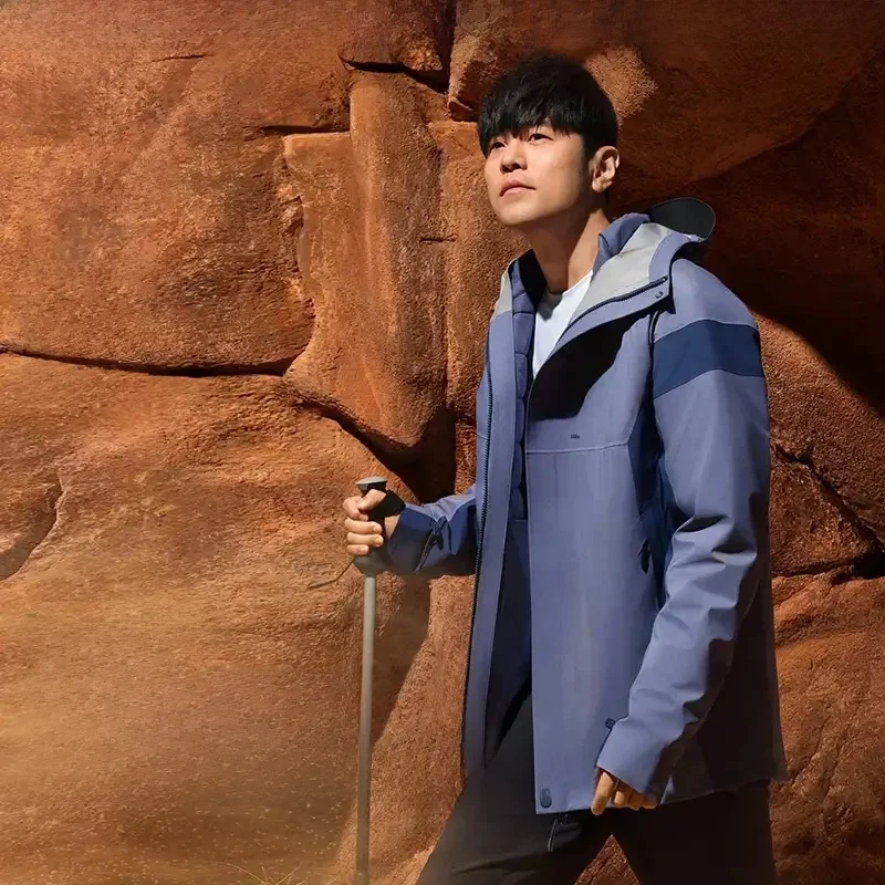 

Мужская куртка-трансформер Banana Le LS99₂₃: теплая, пухонепроницаемая, для активного отдыха, альпинизма и защиты от холода