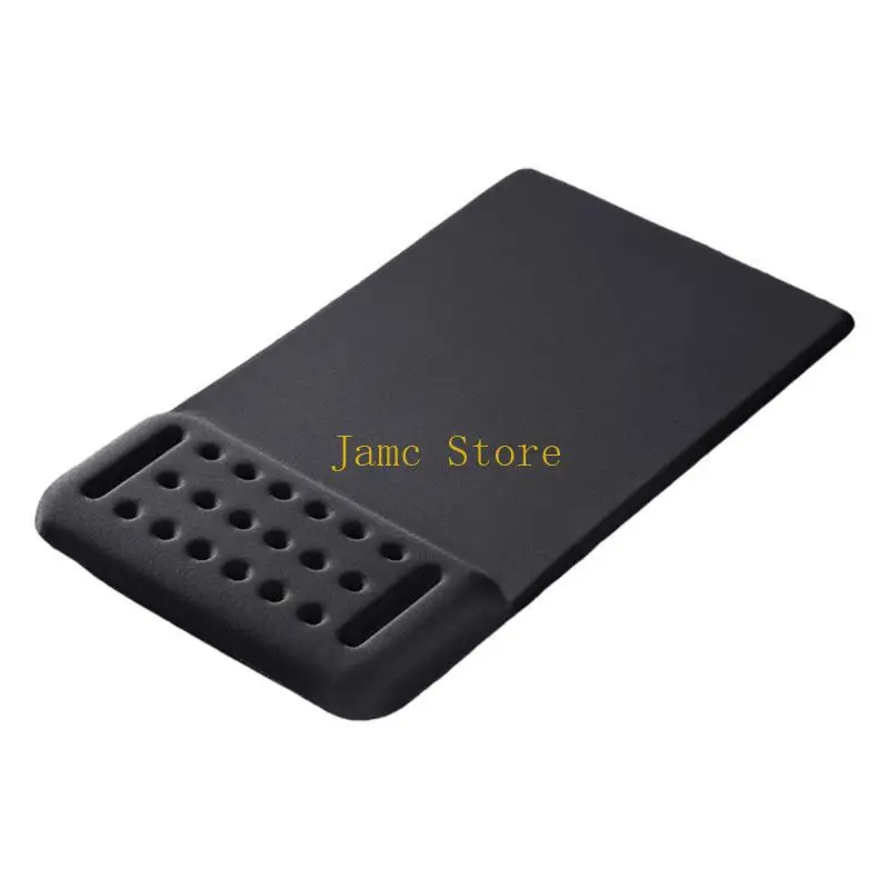 LX0B Soft Support Ergonomic Curves Mouse Pad Wrist Rest to Minimize Hand Discomfort Office