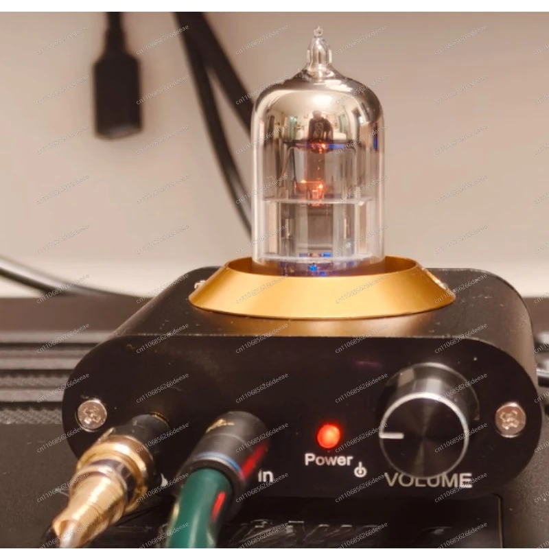 YbjD2 Super Mini Vacuum Tube Headphone Amplifier, Home Stereo Desktop Audio Preamp