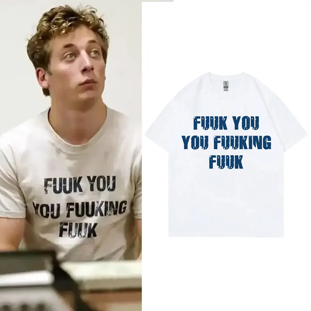 TV Series Shameless LIP Jeremy Allen White Same Style Print T-shirt Men Women Loose Oversized Tshirt Male Casual T Shirts