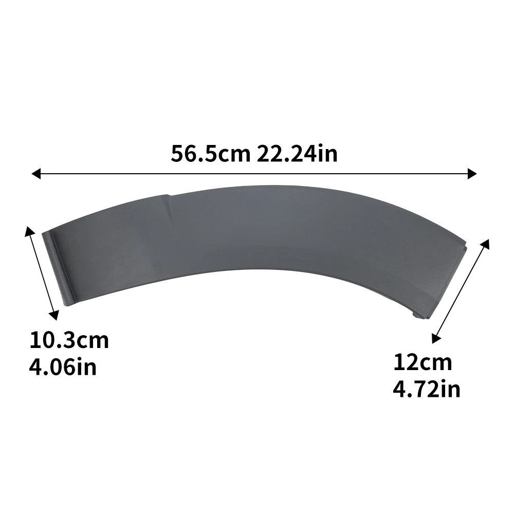 Front Wheel Lower Eyebrow Arches Trim For Mazda CX30 CX-30 20-25 DGH951W81A DGH951W71 Front Bumper Fender Flares Car Accessories