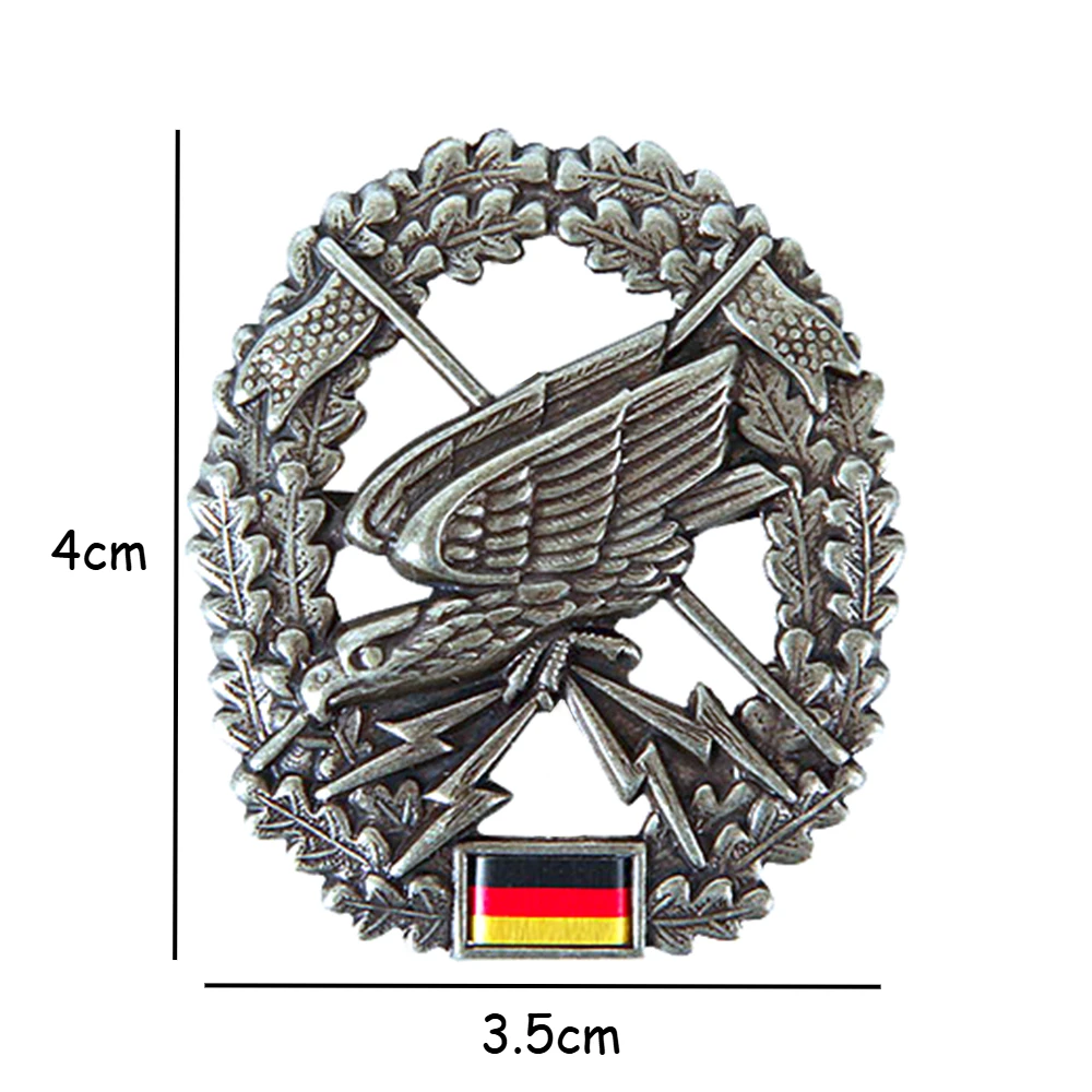 1PC German Paratrooper Badge Flag Eagle Brooch Clothing Bag Accessories Fashion Personality Matching Pins Decoration Crafts
