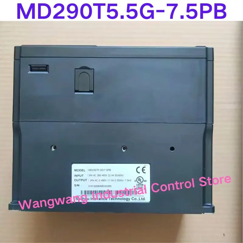 

Brand-new MD290T5.5G/7.5PB frequency converter, 5.5-7.5 kW