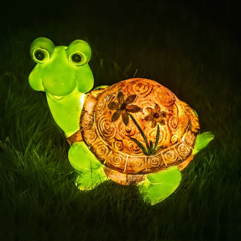 

LED Turtle Garden Lamp for Villa Lawn Backyard Courtyard Real Estate Resort Park Landscape Animal Lighting for Outdoor Spaces