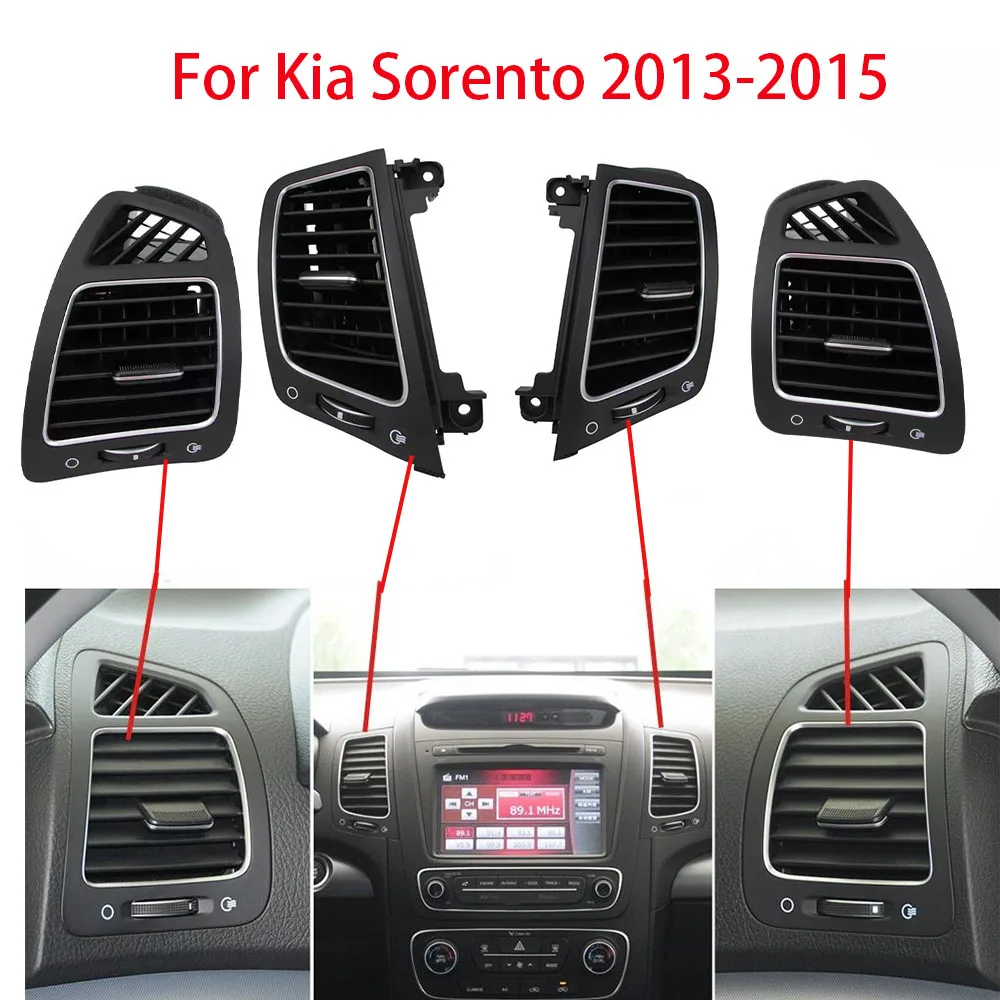 

For Kia Sorento 2013 -2015 Air Vent Outlet Air-conditioning Installation Fresh Air Outlet Vent Assembly Panel Grille