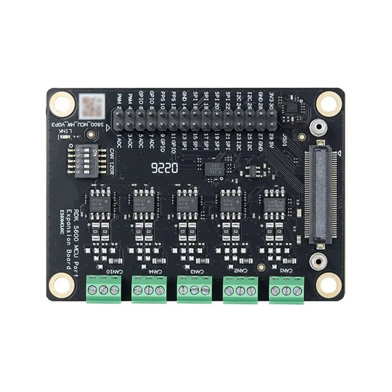 RDK S600 MCU Expansion Board CAN GPIO Expansion Dev Board Core Module With Integrated IMU BMI088 CAN FD 30Pin GPIO