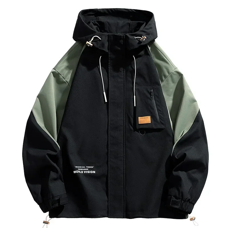 

Men's outerwear, casual outerwear, walking sportswear, men's casual breathable jacket, men's top, oversized jacket, outerwear
