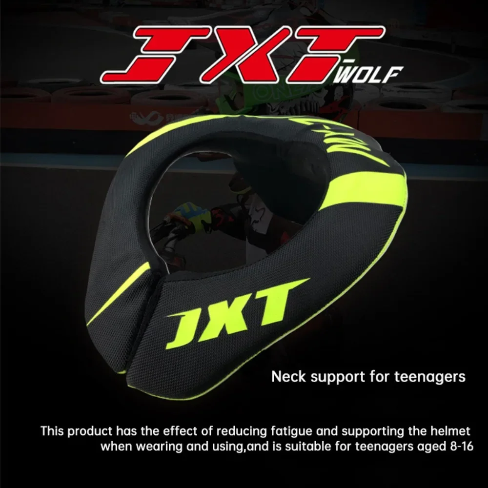 Off-road motorcycle children's neck protection competition off-road rally track anti-drop cervical spine protective gear skiing