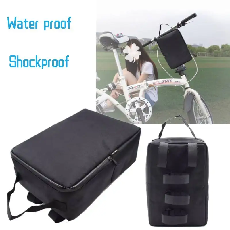 

Horizontal Hanging Bag for Students, Bicycle, Electric Scooter Head, Book Stationery Items, Storage Bag, 31*22*12cm