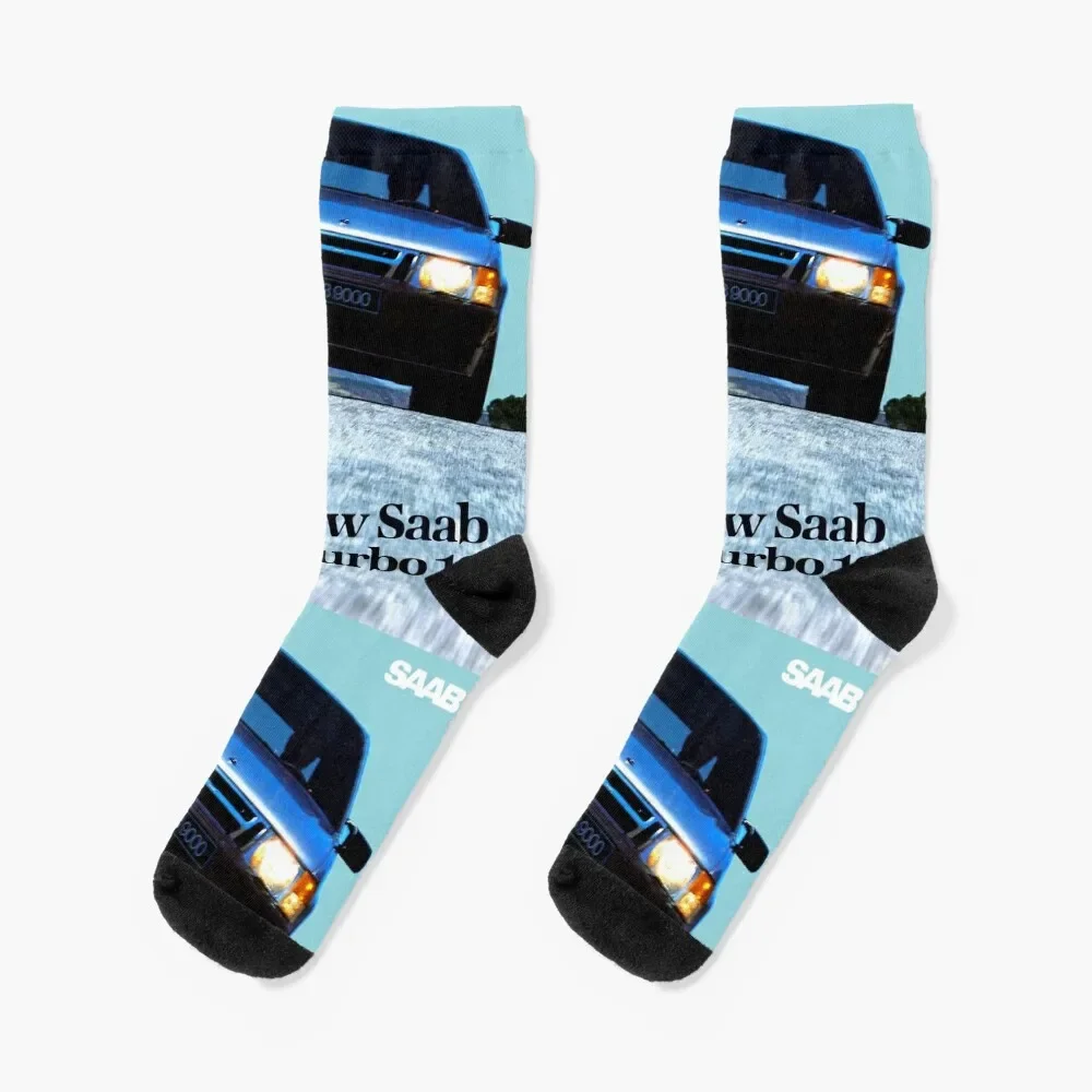 

SAAB 9000 TURBO 16 Socks luxe hockey custom happy Socks Men's Women's