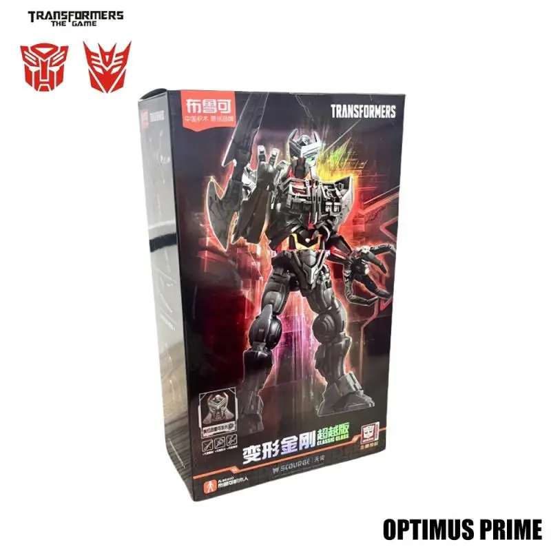 Classic New Brook Transformers One Movie Optimus Prime Megatron Alita Royal Enemy Cartoon Anime Assembly Model Toy Birthday Gift