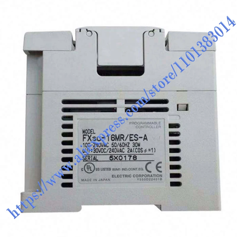 100%NEW ORIGINAL 1 Year Warranty FX3U-16MR-ES-A