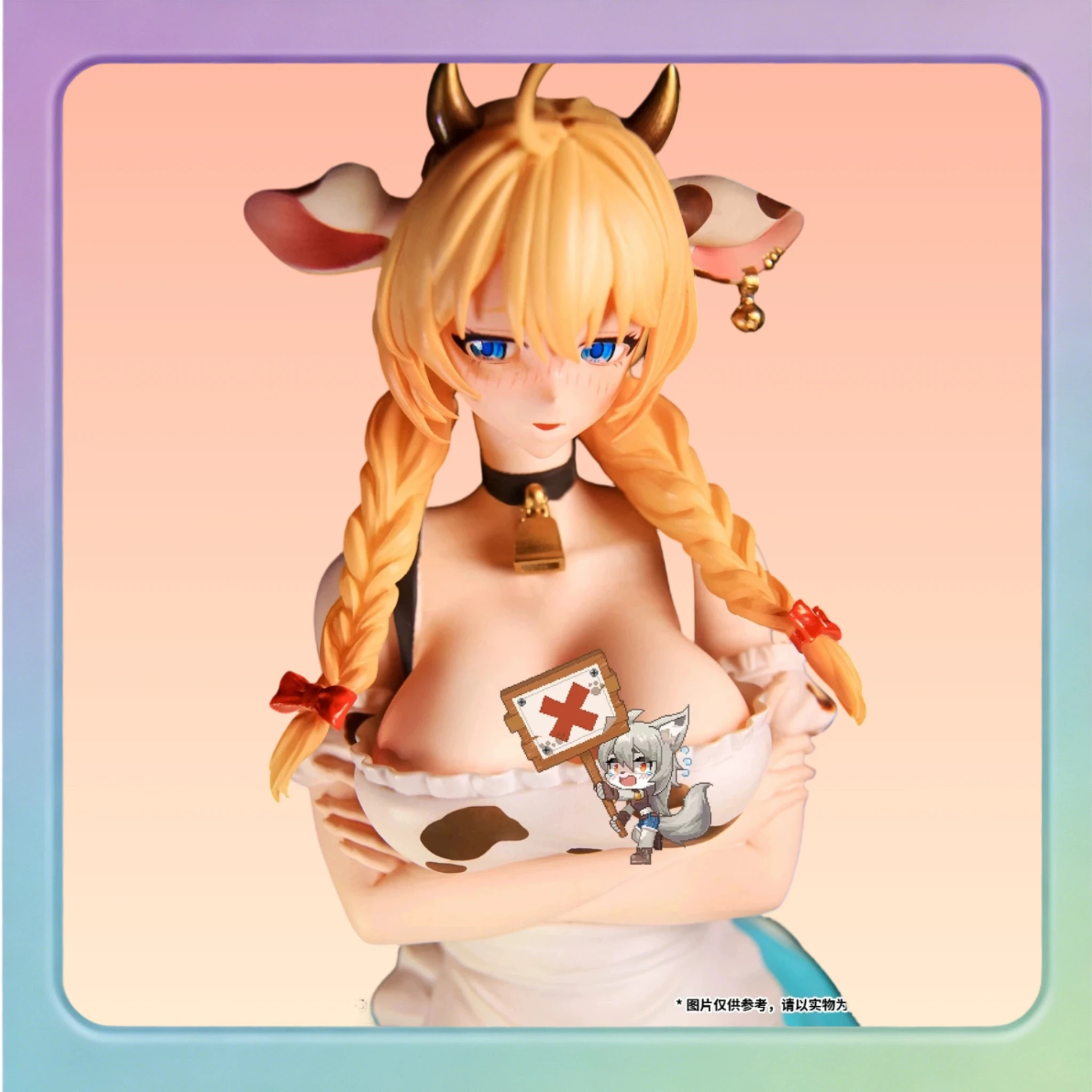 

LADoTOYS Mysterious Paradise Daisy Taurus Beer Girl Peripheral Figure Model Collectible Model Desktop Ornament Model Furry Toy