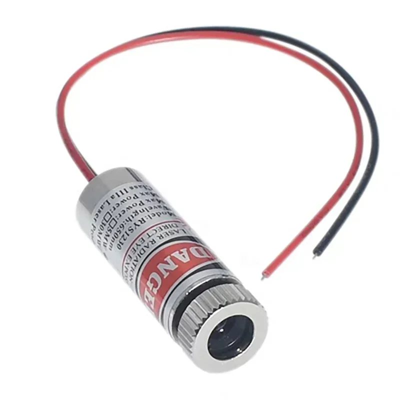 

2026 12mm 650nm Adjustable Focus Red Dot Laser Module Laser Infrared Positioning Light