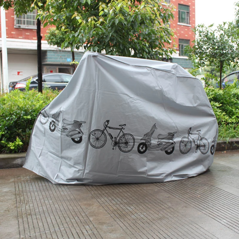 Bicycle Cover Bike Rain Cover EVA 100x200cm Dust Cover Sun Protection Sunshade Mountain Bike Motorcycle All Seasons