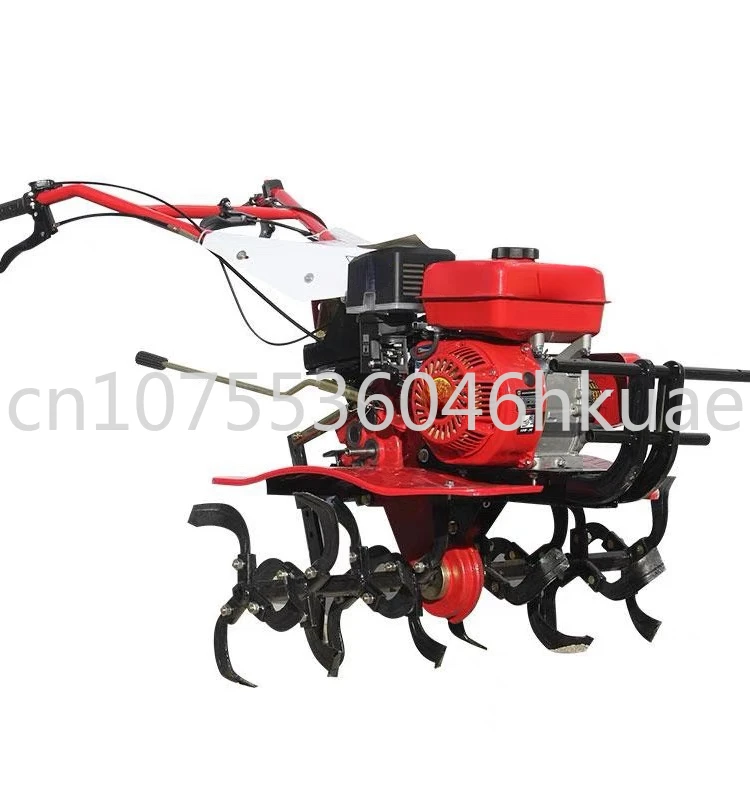 

Tiller Frame Four-wheel Drive Small Agricultural Machinery Iron Ox Rotary Tiller Diesel Engine Version