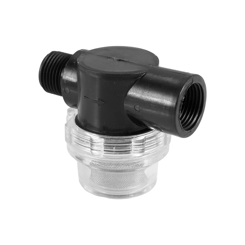 AA58 Water Pump Strainer Filter, RV Replacement 1/2 Inch Twist-on Pipe Strainer Compatible with WFCO or Shurflo Pumps