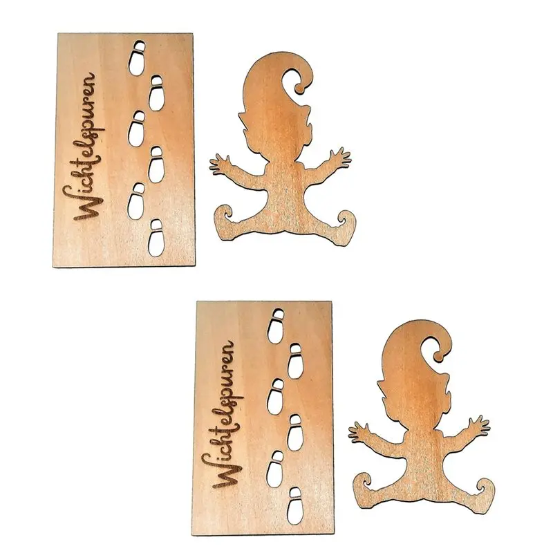 

AT05-Праздничный рождественский шаблон для создания атмосферы праздника, деревянное украшение для окна