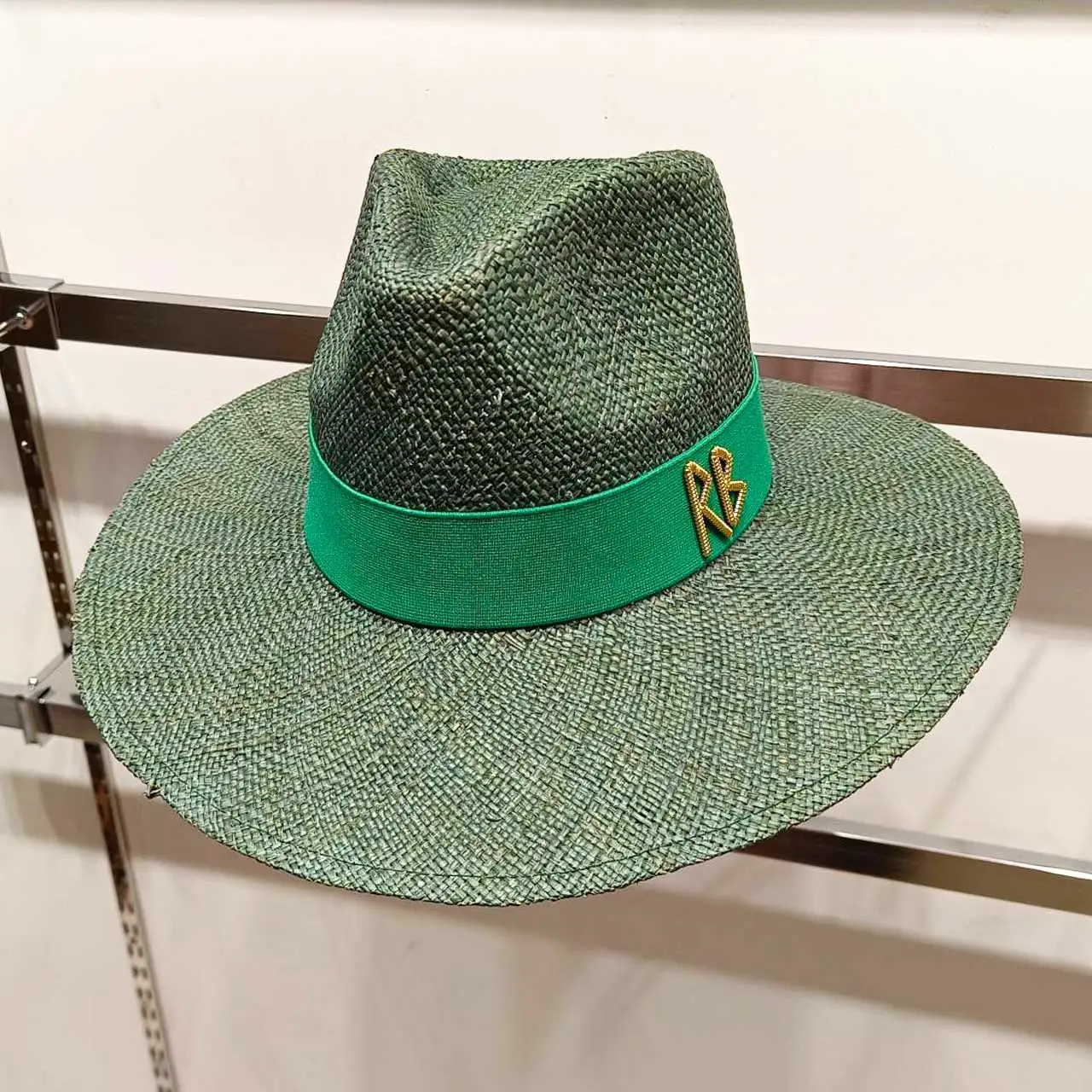 Imported Baocao 2025 new summer straw hat jazz straw hat outdoor travel beach wide brim sun hat hats for woman