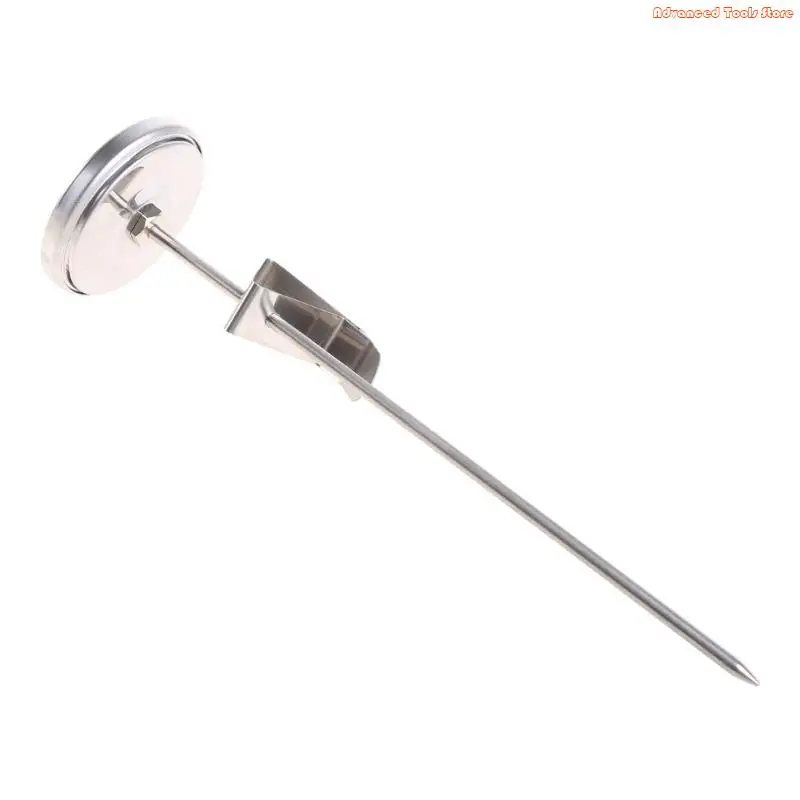 Stainless Steel Oven Cooking BBQ Probe Thermometer Gauge 200°C W91B