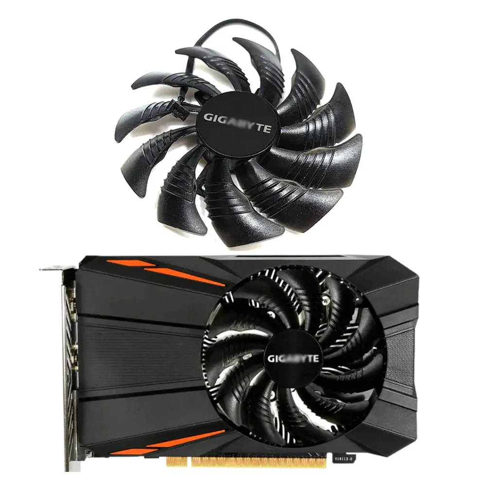 

Новый кулер 87 мм 3PIN PLD09210S12HH для видеокарт Gigabyte RX 560 550, GTX 1050 1050Ti, вентилятор охлаждения графического процессора