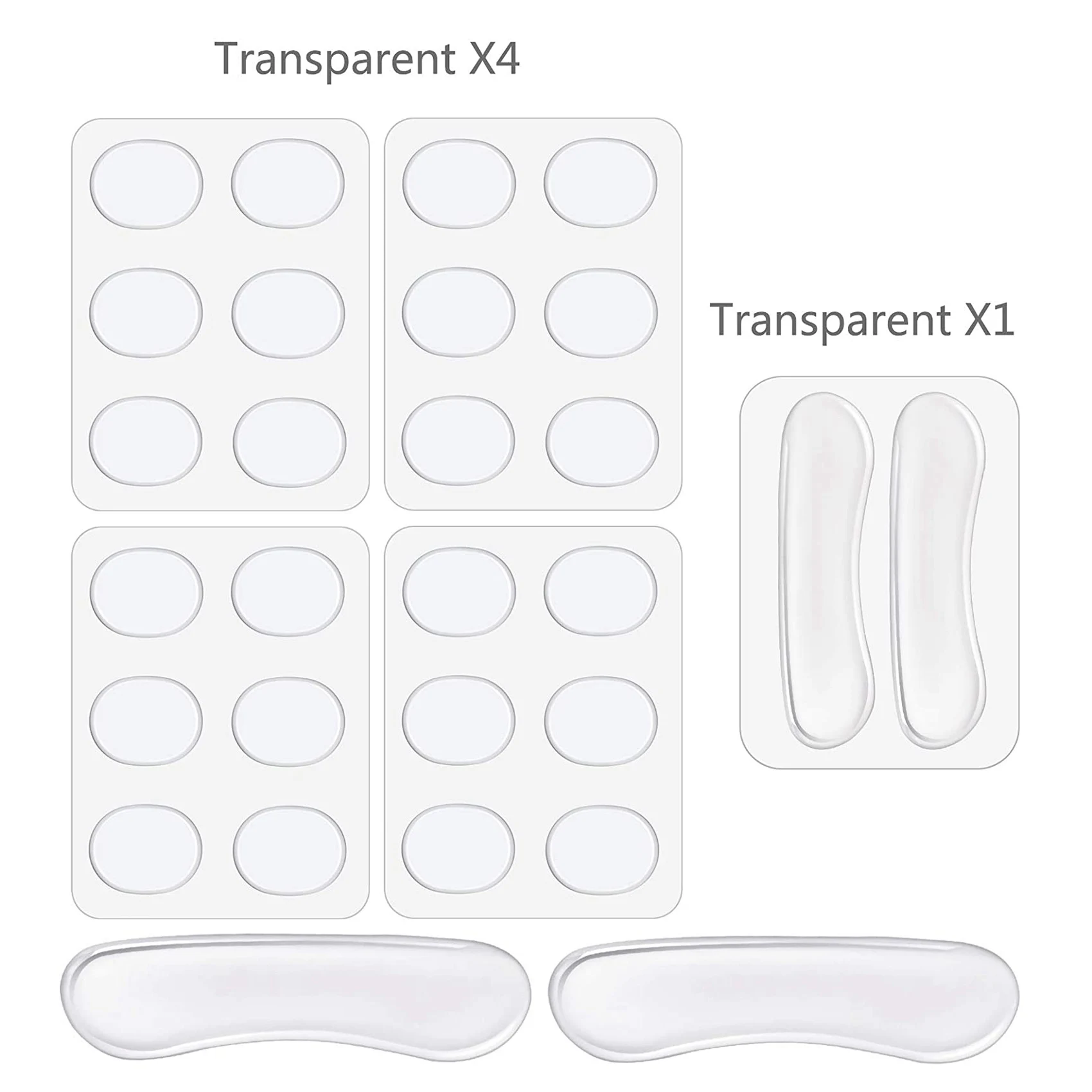 NALFI-56Pcs Drum Dampeners Gel Pads Silicone Drum Silencers 3 Colors Drum Dampening Pads Drum Mute Pads For Drums Tone Control