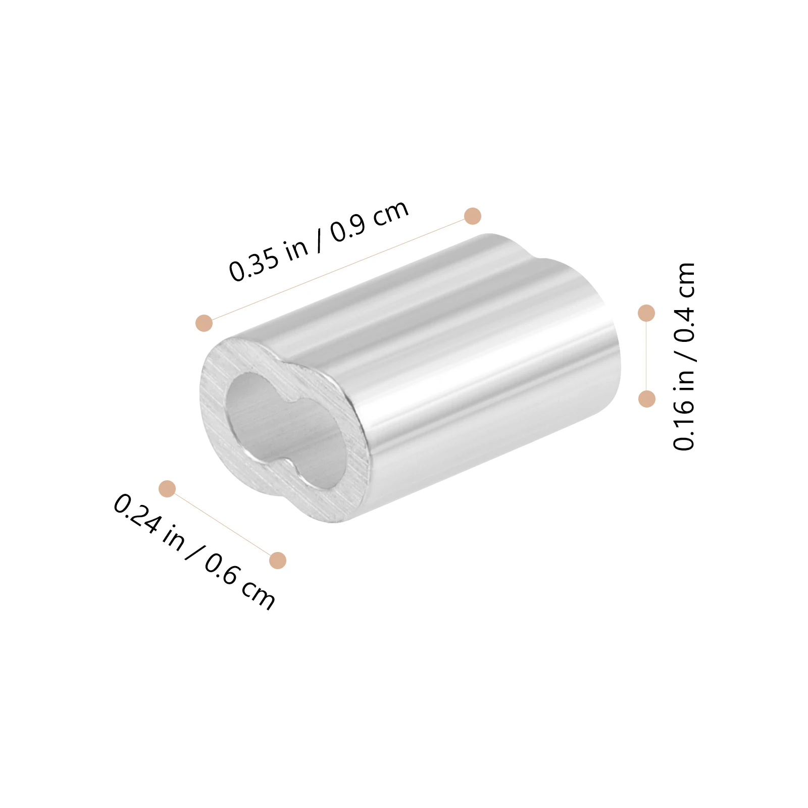 

Aluminium Sleeves Wire Rope Fittings Simple Aluminium Crimping Sleeve Connectors Pneumatic Component Tools