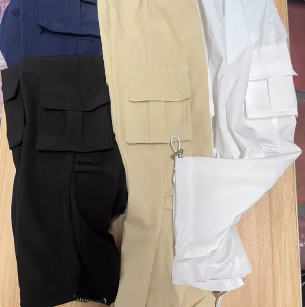 

D09-1033 children handmade toy uncle ID75 am77 BJD/SD doll's clothes Multi pocket work pants 1pcs