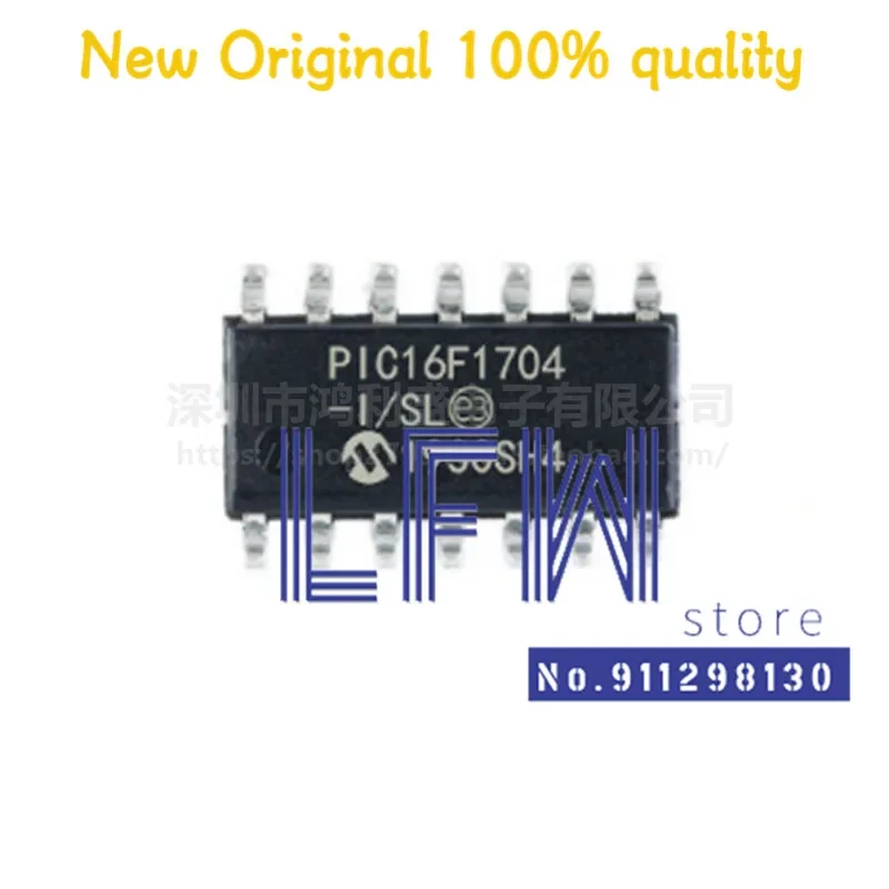 10pcs/lot PIC16F1704-I/SL PIC16F1704 16F1704 SOP14 Chipset 100% New&Original In Stock