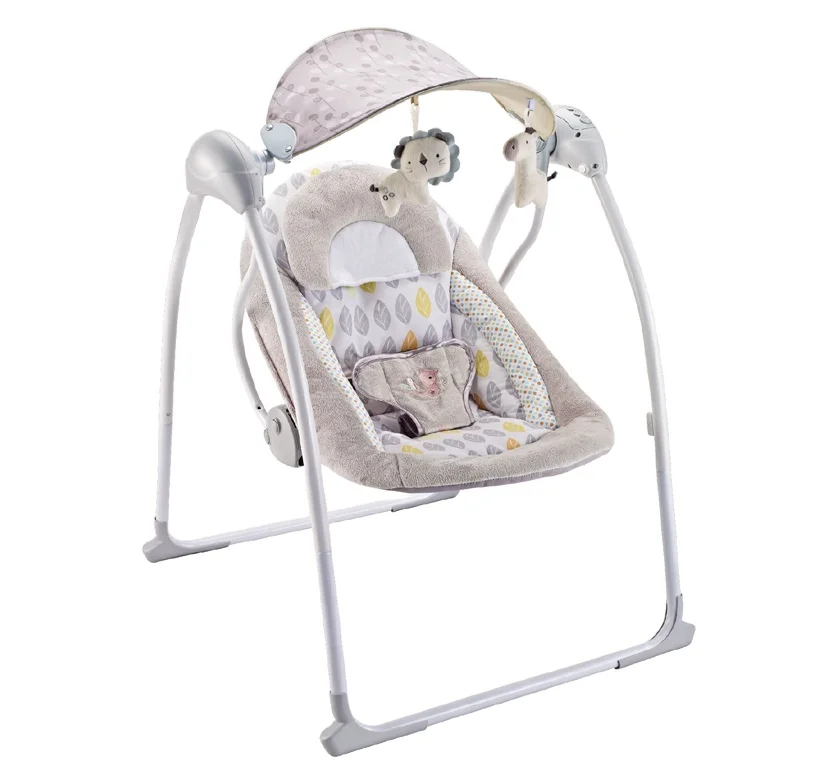 Soothing Portable Swing for Babies,Electric Baby Swing with  Music Vibration Box,Applicable Object: 0-9 Months for   .