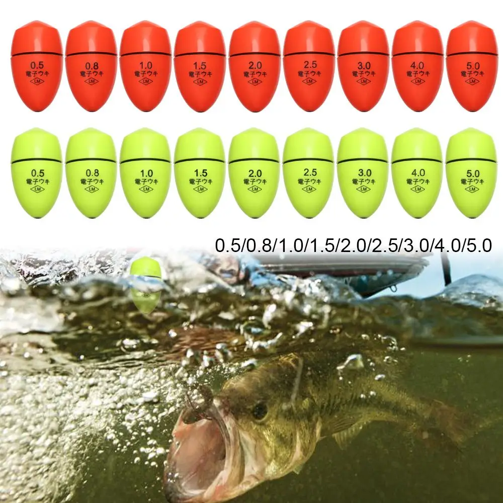 

Bright Glow Plastic Luminous Float Rocky Fishing Float Electronic Float Zhongtong