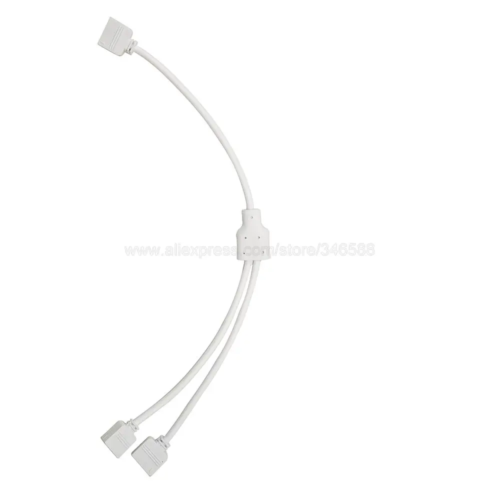 6Pins RGBCCT LED Strip Splitter Connector Hub 1 to 2 3 4 Port Cable 6-Pin Female to Female Connector Wire LED Accessories